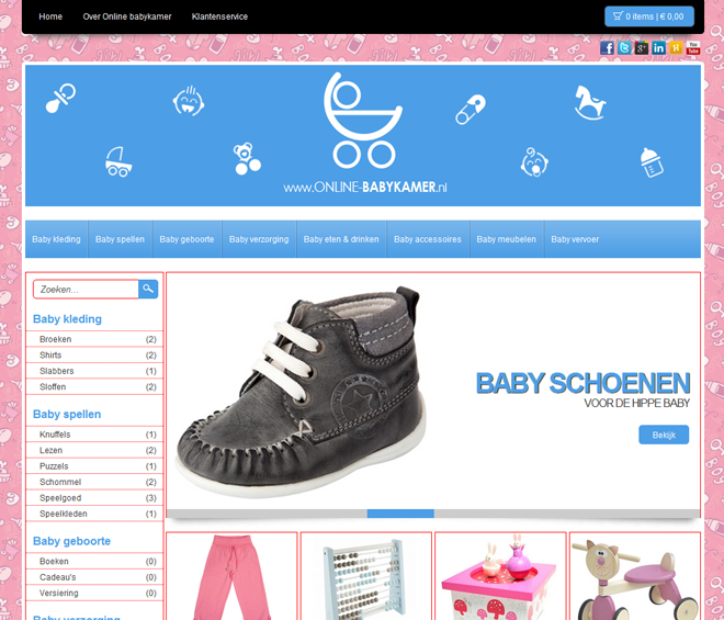 Shopotheek randen kleur
