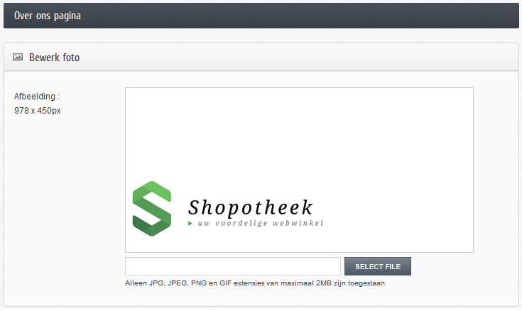 Shopotheek afbeeldingen